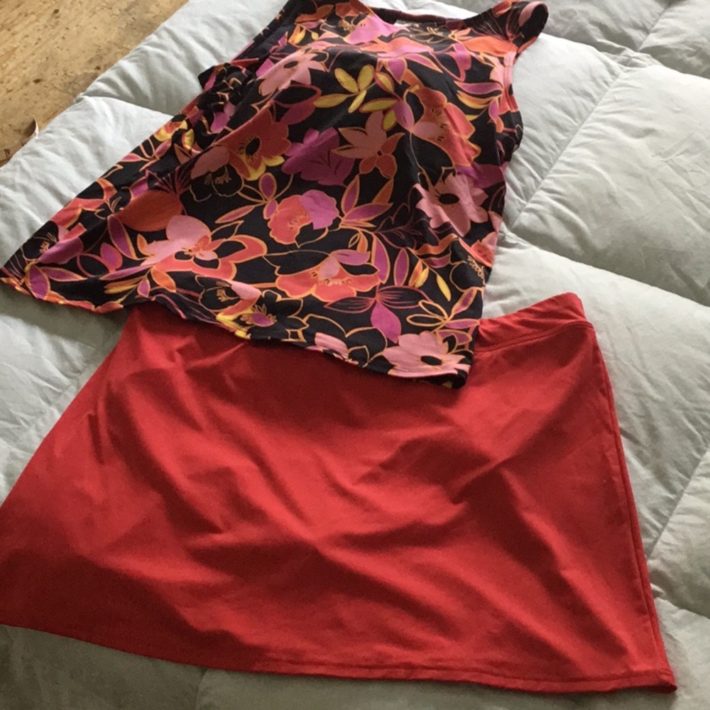 Lands’ End 2-piece swimsuit